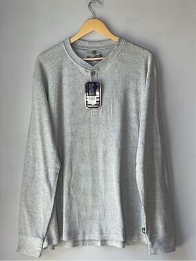 NWT Brooklyn’s Best Waffle Thermal Henley Shirt